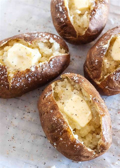 how to cook baked potatoes in gas oven